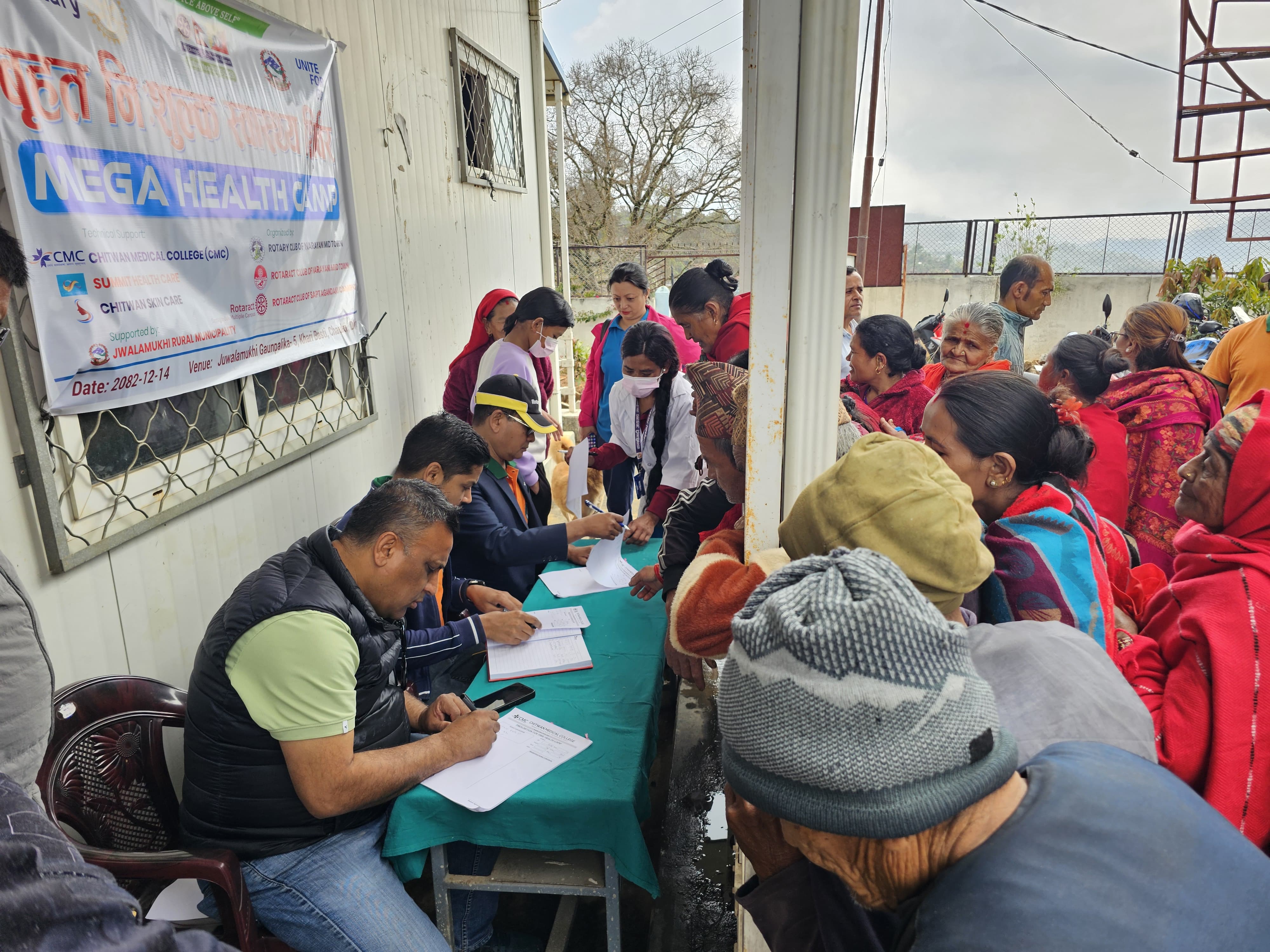 ज्वालामुखी गाउँपालिकामा निःशुल्क विशेषज्ञ स्वास्थ्य शिविर सम्पन्न, ५०० नागरिक लाभान्वित